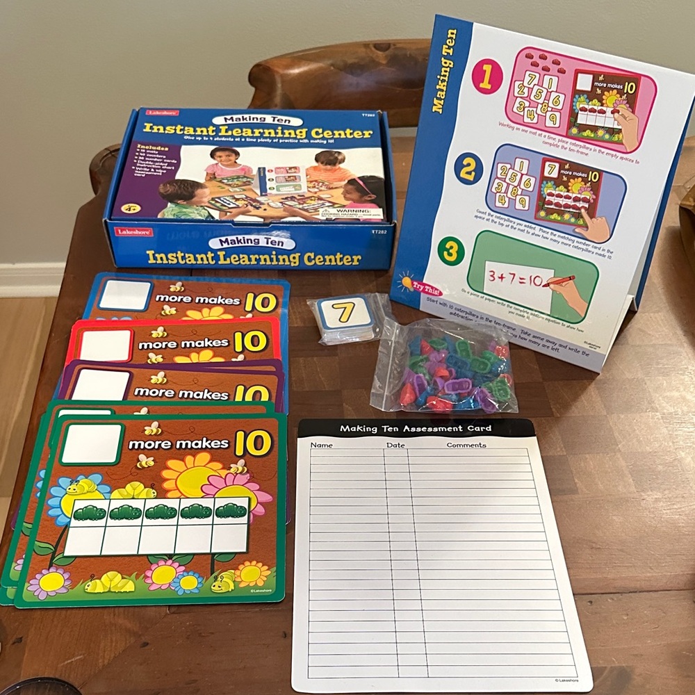 Lakeshore Making Ten Instant Learning Center Game Set